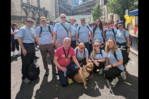 RAF legal team London Legal Walk 26